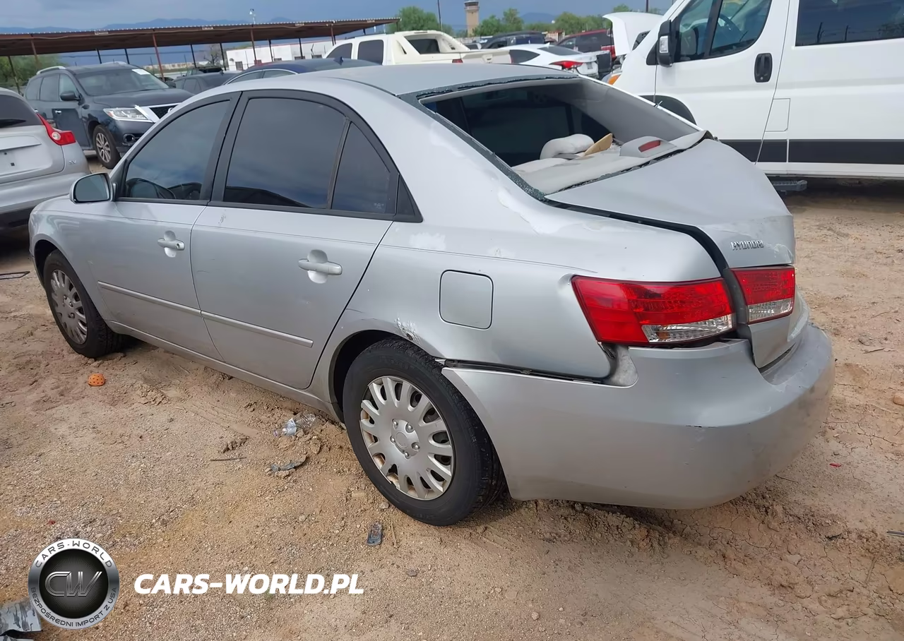 2006 Hyundai Sonata Gl VIN:5NPET46C96H123765 - 3