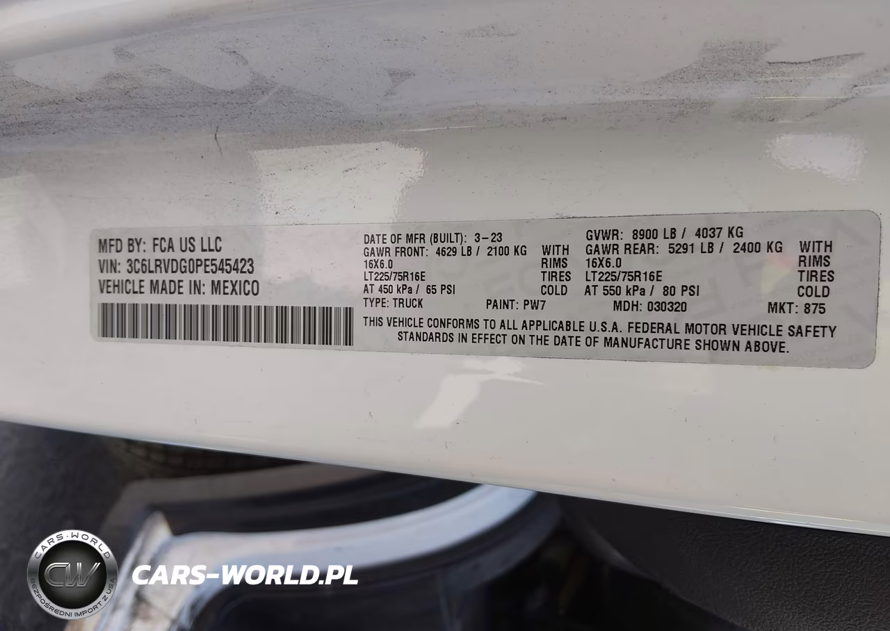 2023 Ram Promaster 2500 High Roof 159 Wb VIN:3C6LRVDG0PE545423 - 9