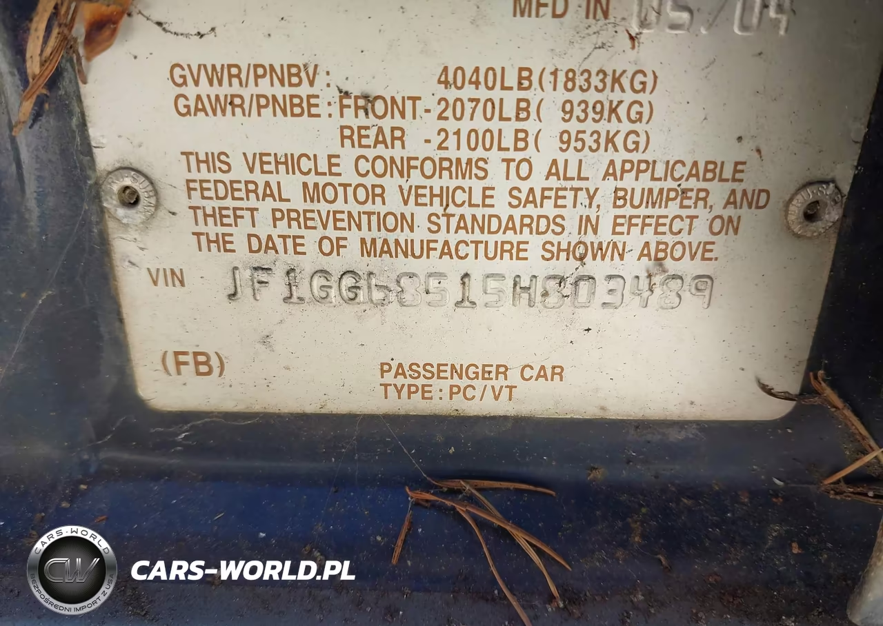2005 Subaru Impreza Outback Sport Base W-Special Edition VIN:JF1GG68515H803489 - 9