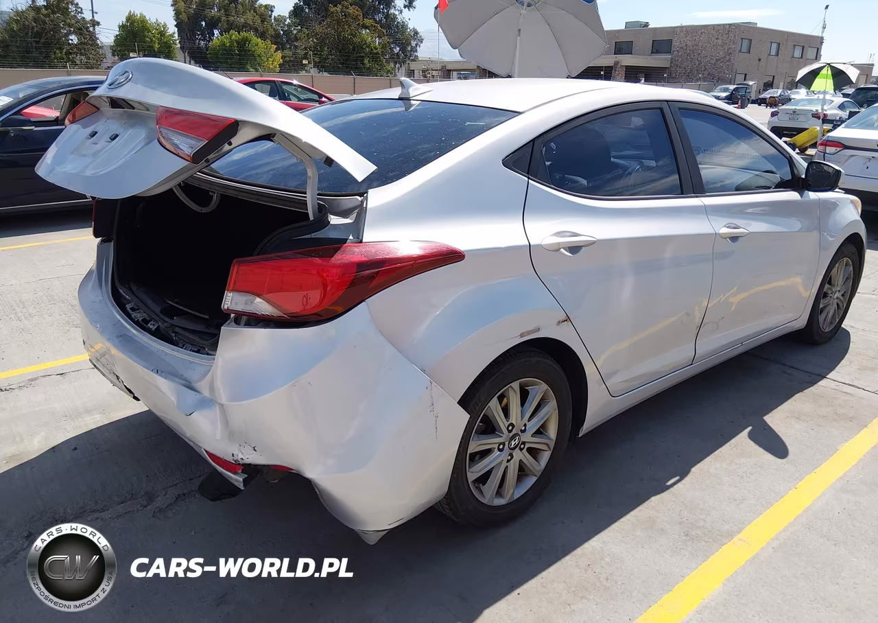 2014 Hyundai Elantra Se VIN:KMHDH4AE2EU084037 - 4