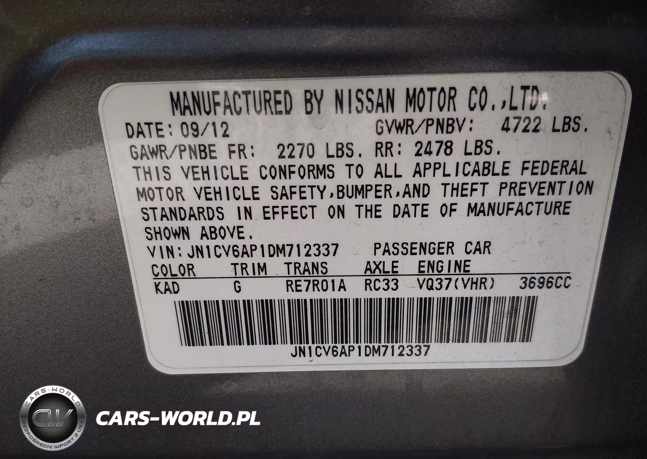 2013 Infiniti G37 Journey VIN:JN1CV6AP1DM712337 - 9