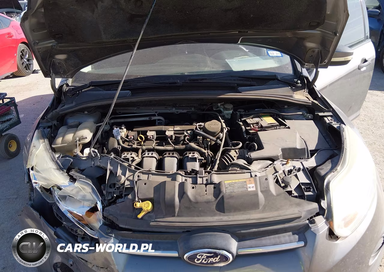 2014 Ford Focus Se VIN:1FADP3F21EL148886 - 10