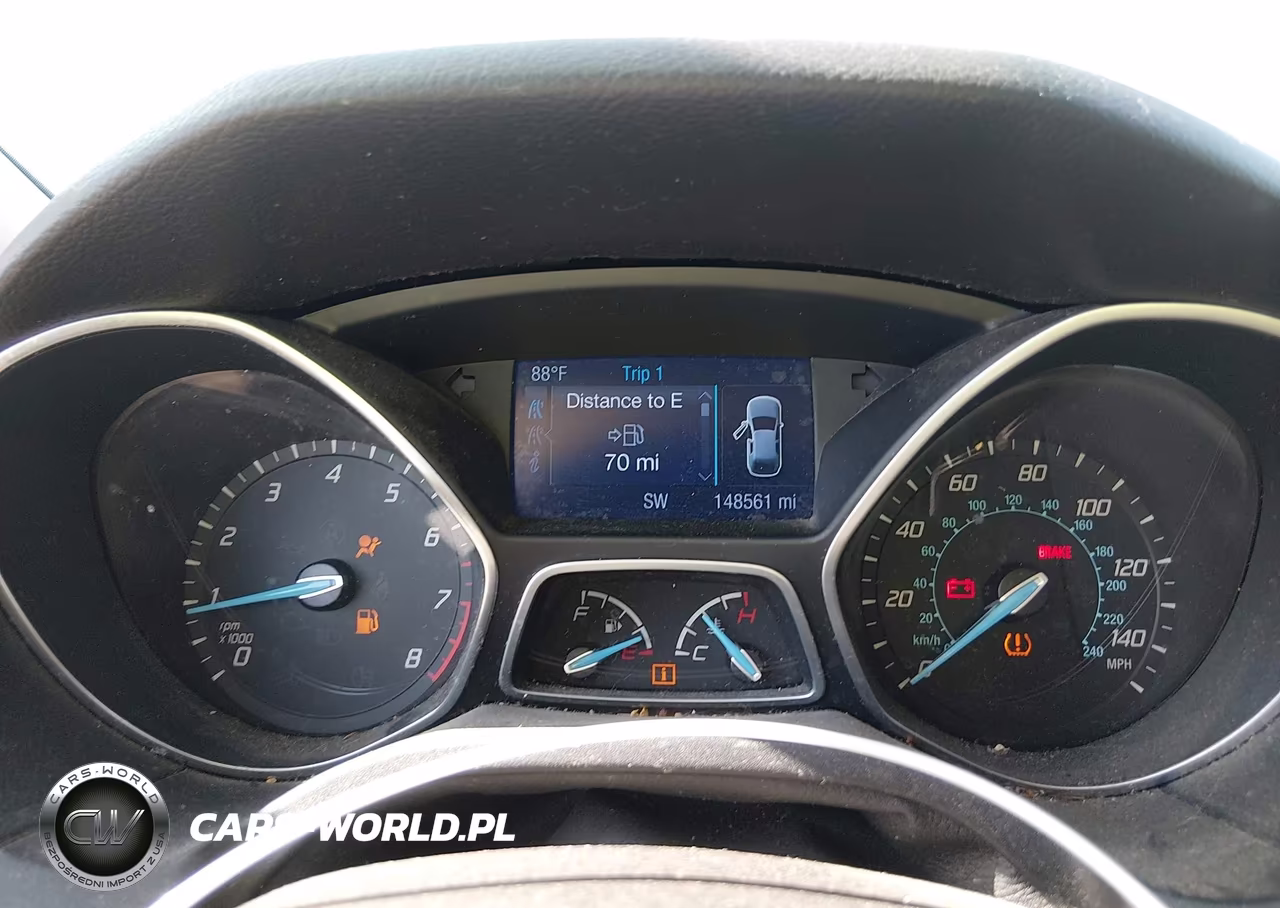 2014 Ford Focus Se VIN:1FADP3F21EL148886 - 7