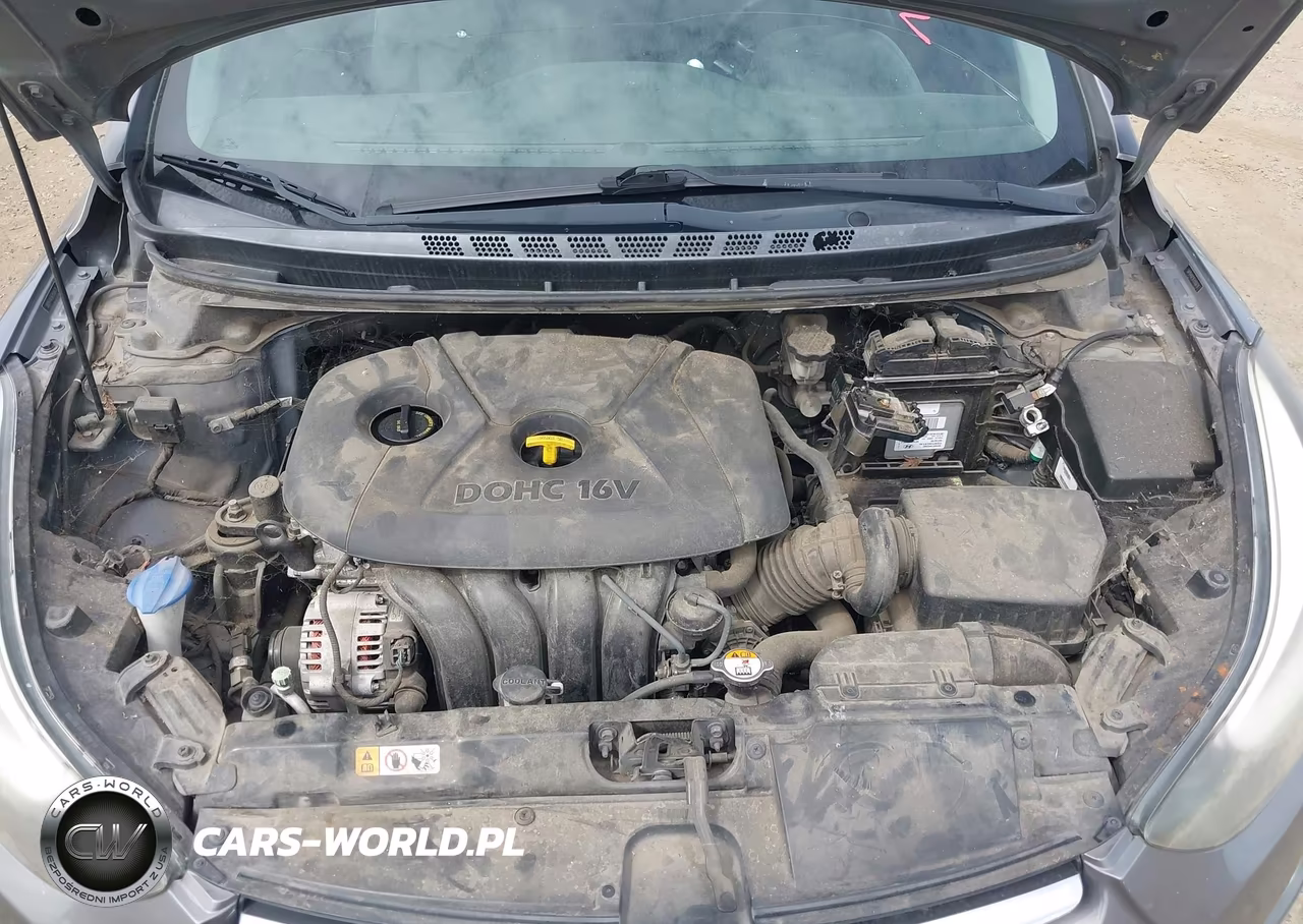2014 Hyundai Elantra Se VIN:5NPDH4AE9EH500678 - 10