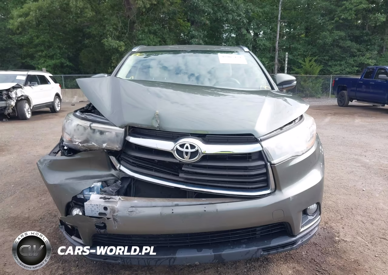 2015 Toyota Highlander Xle V6 VIN:5TDJKRFH9FS112317 - 12