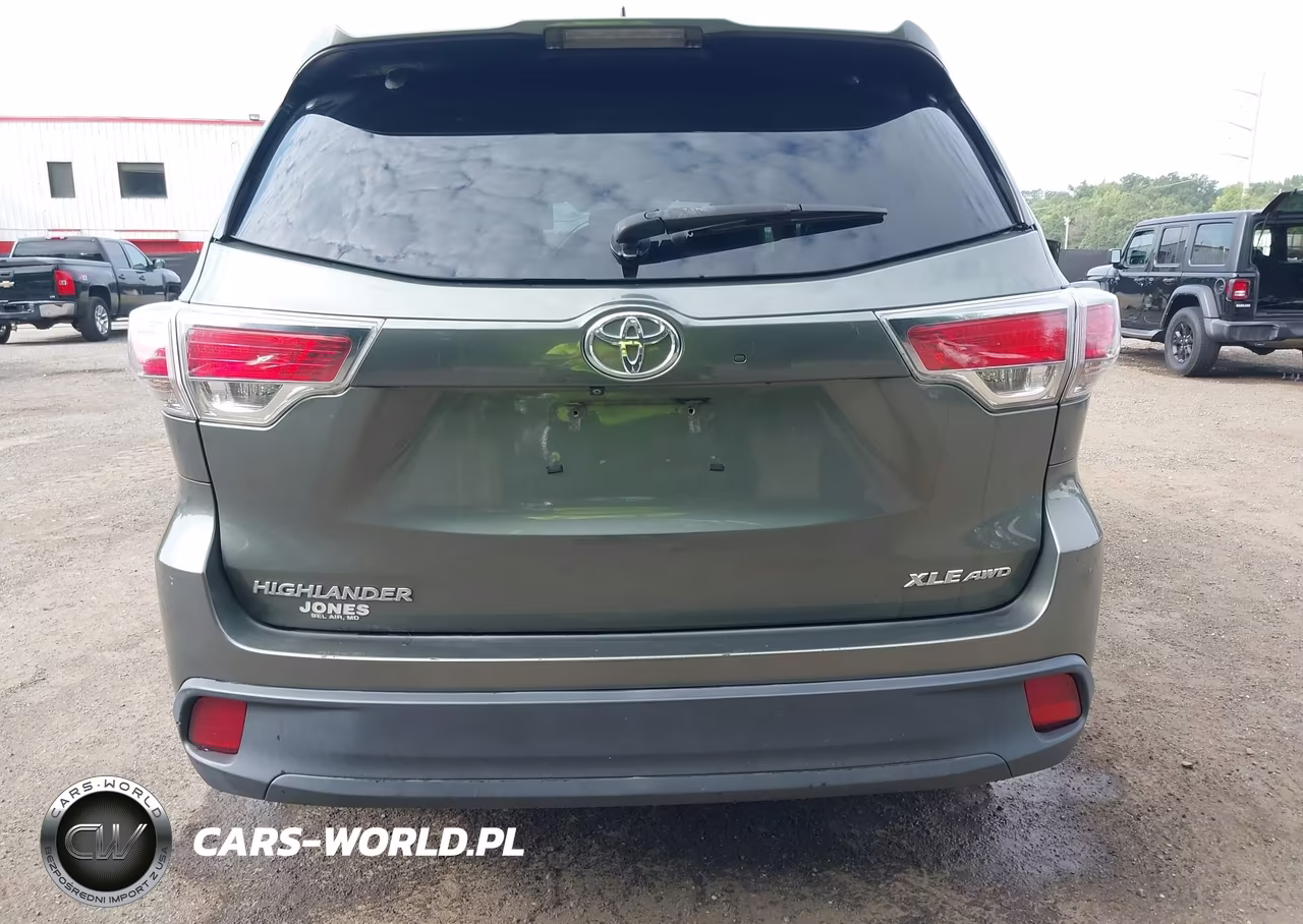 2015 Toyota Highlander Xle V6 VIN:5TDJKRFH9FS112317 - 16