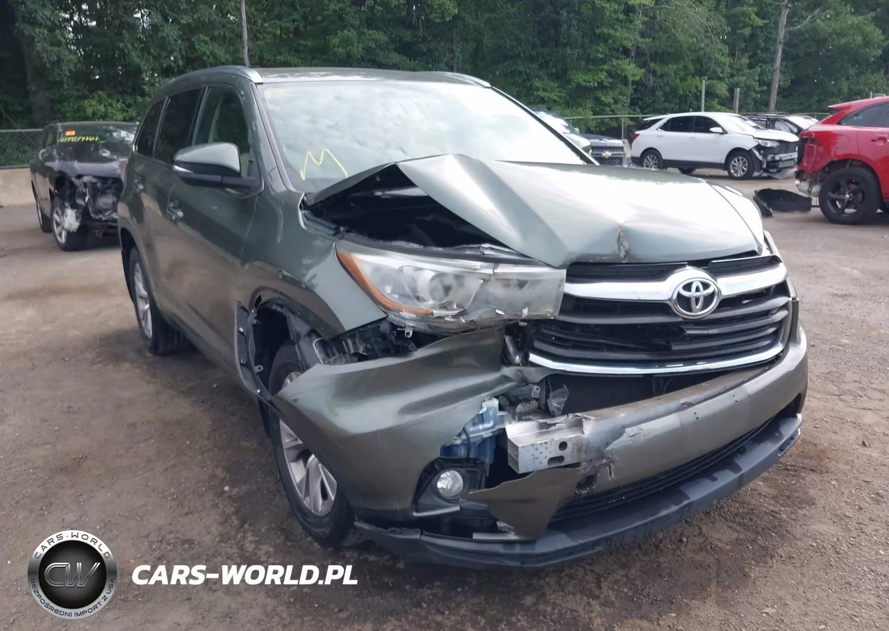 2015 Toyota Highlander Xle V6 VIN:5TDJKRFH9FS112317 - 6