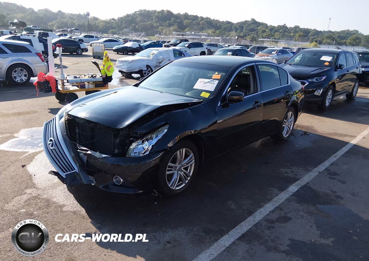2013 Infiniti G37X VIN:JN1CV6AR6DM769618 - 2