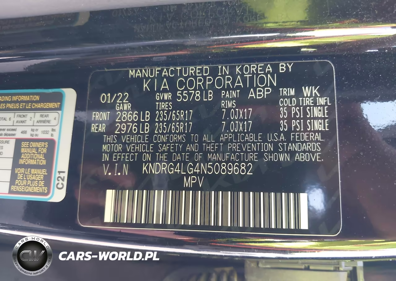 2022 Kia Sorento Hybrid S VIN:KNDRG4LG4N5089682 - 9