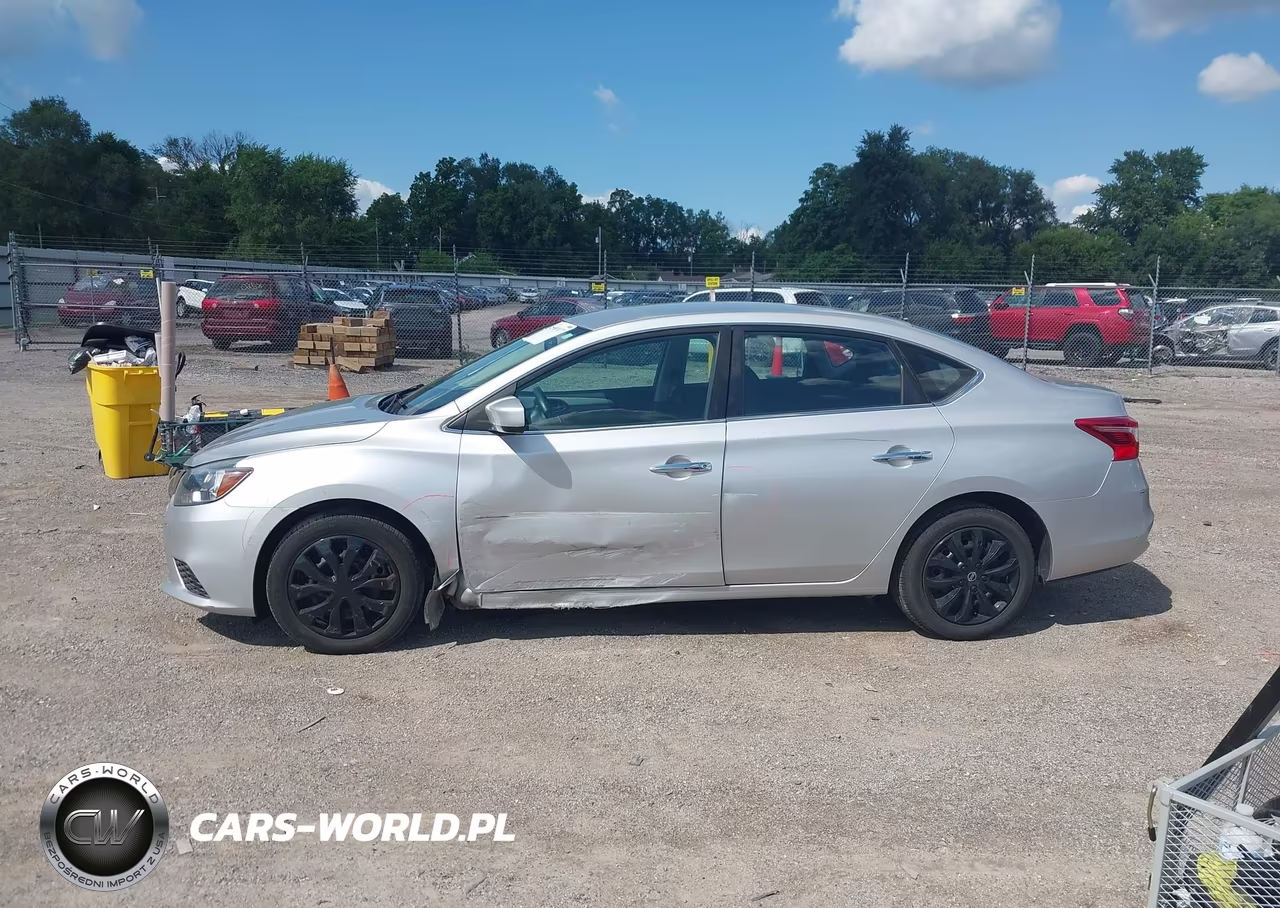 2019 Nissan Sentra S VIN:3N1AB7AP1KY248983 - 14