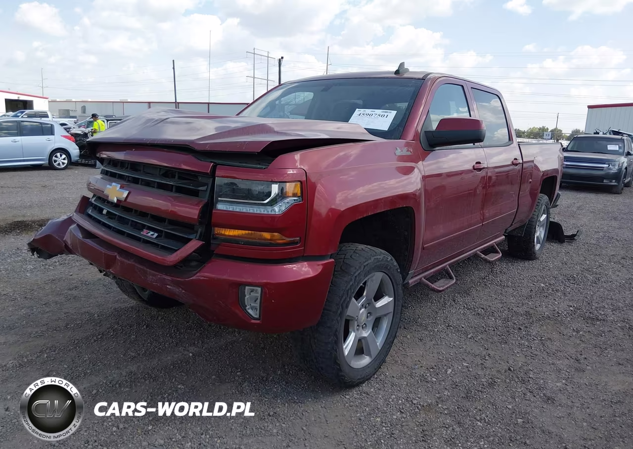2018 Chevrolet Silverado 1500 2Lt VIN:3GCUKREC3JG509466 - 2
