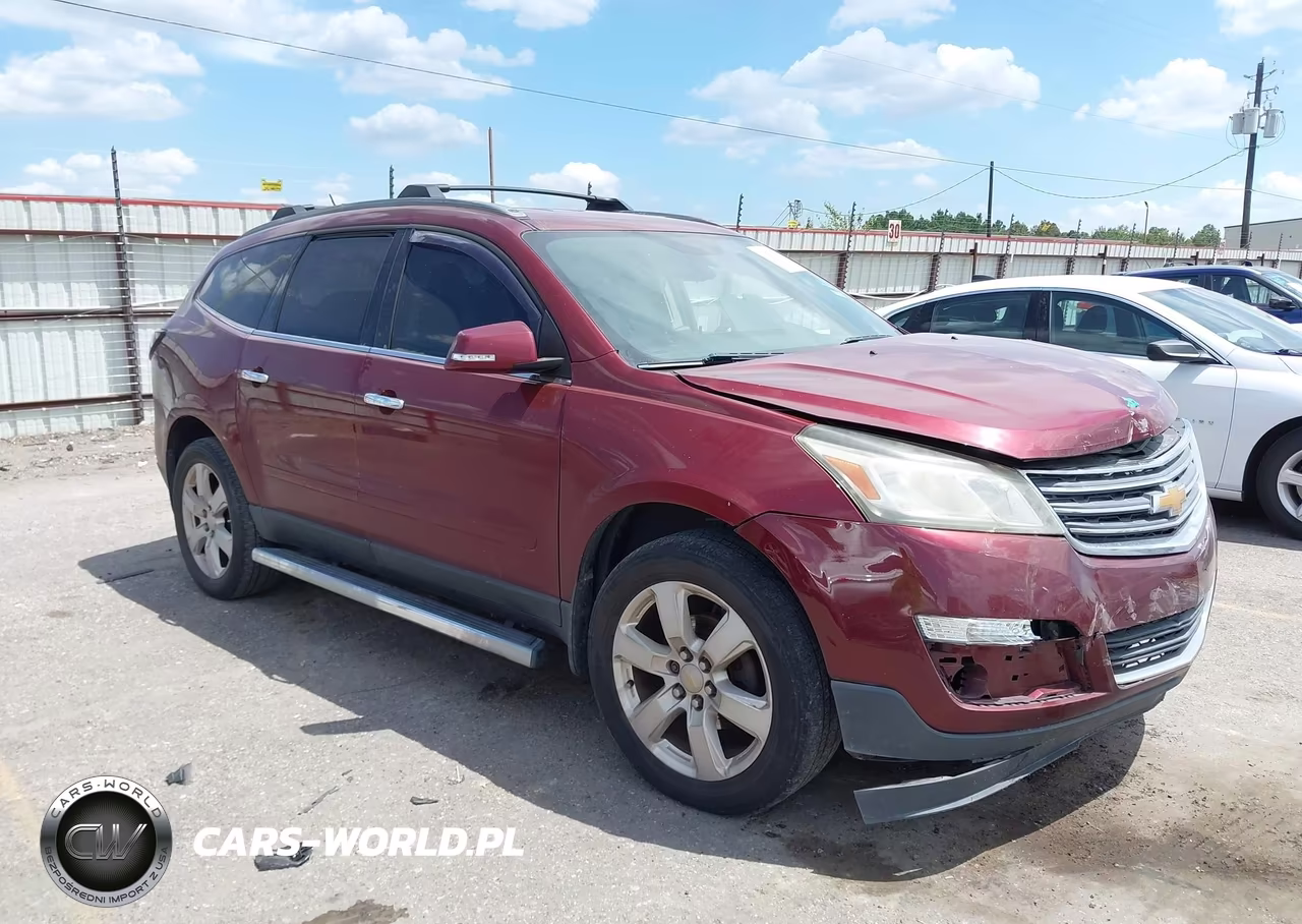2017 Chevrolet Traverse Lt VIN:1GNKRGKD9HJ346505 - 1
