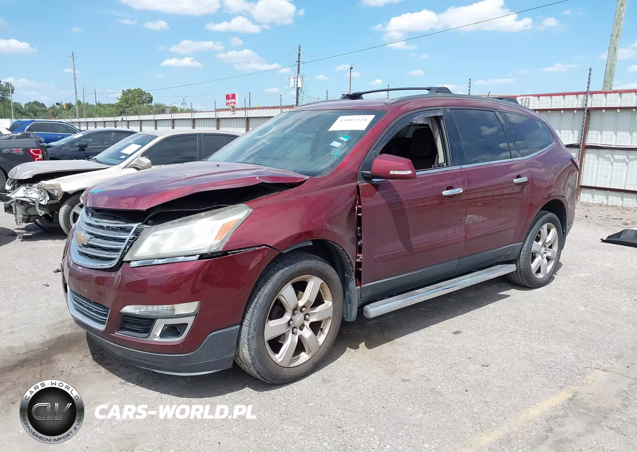2017 Chevrolet Traverse Lt VIN:1GNKRGKD9HJ346505 - 2