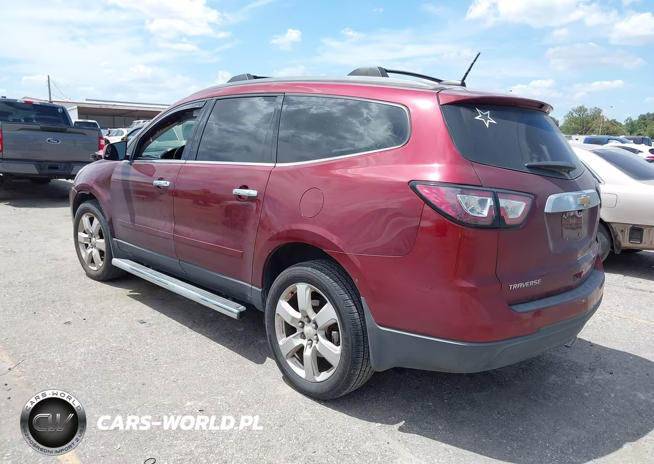2017 Chevrolet Traverse Lt VIN:1GNKRGKD9HJ346505 - 3