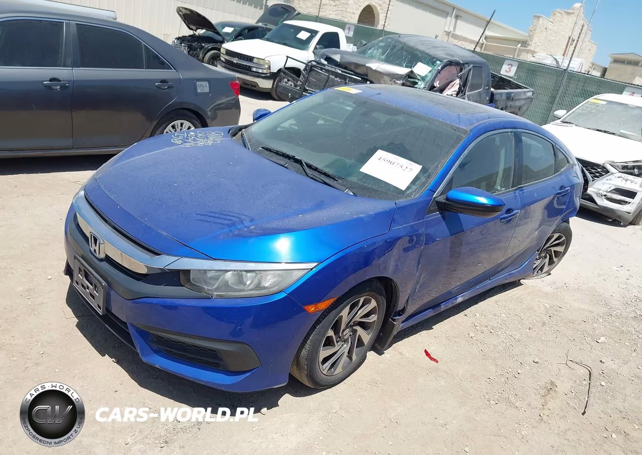 2017 Honda Civic Ex VIN:19XFC2F74HE054714 - 2