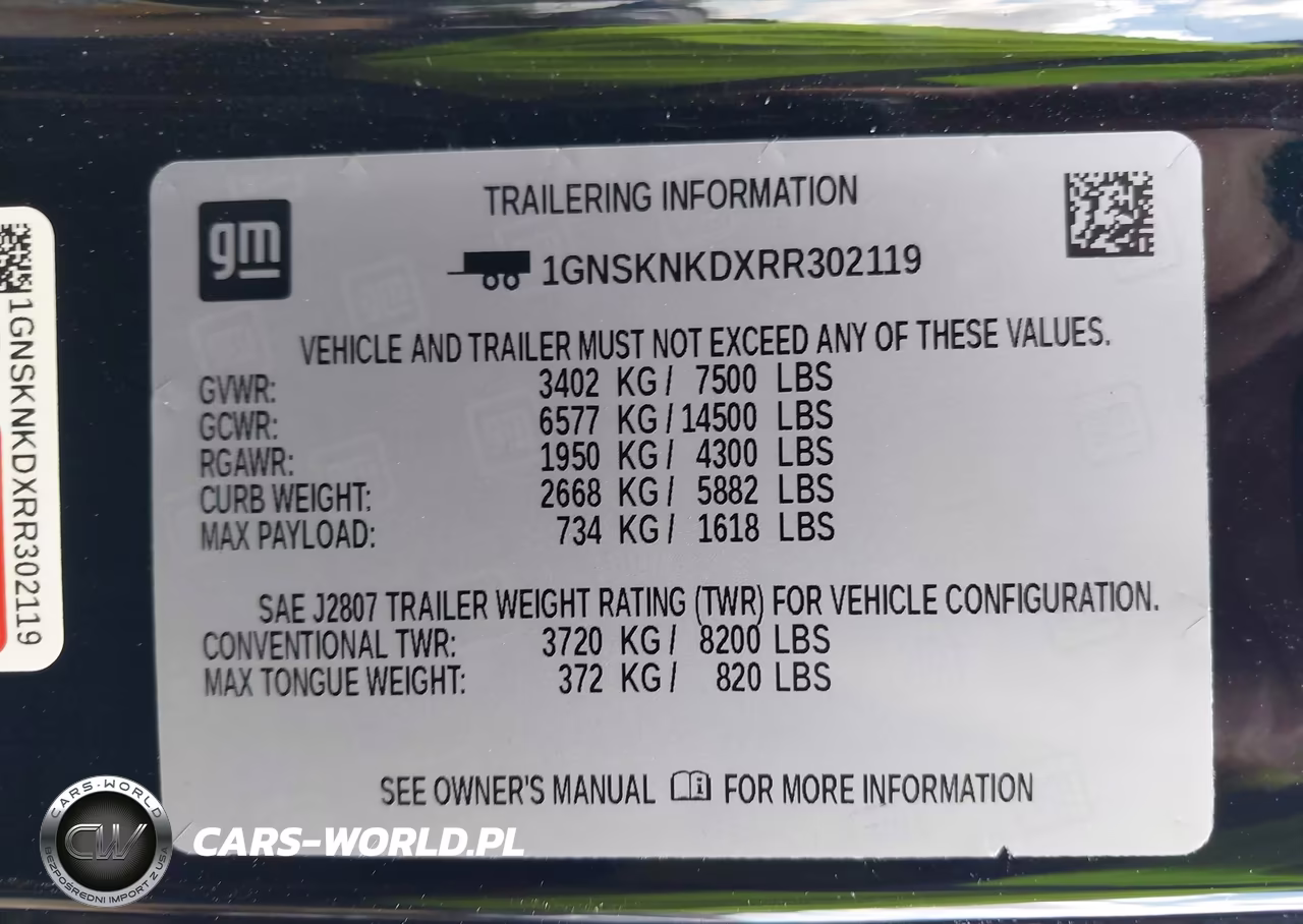 2024 Chevrolet Tahoe 4Wd Lt VIN:1GNSKNKDXRR302119 - 9