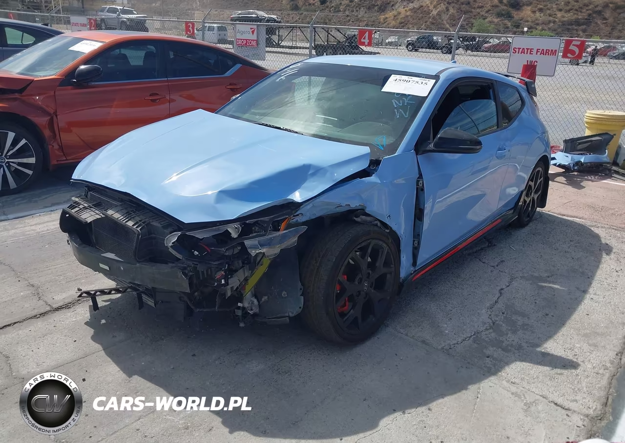 2019 Hyundai Veloster N VIN:KMHT36AH4KU001591 - 2