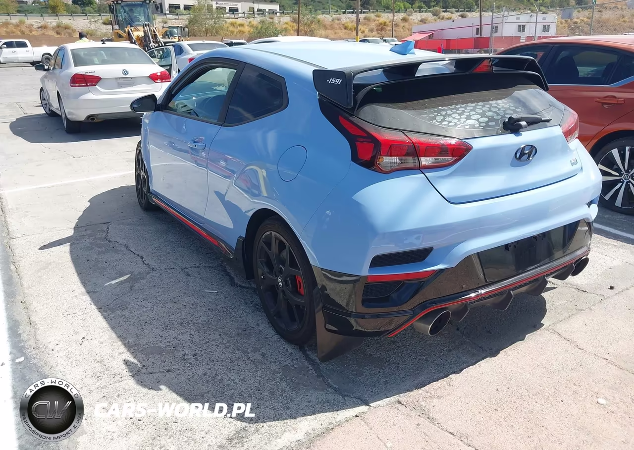 2019 Hyundai Veloster N VIN:KMHT36AH4KU001591 - 3