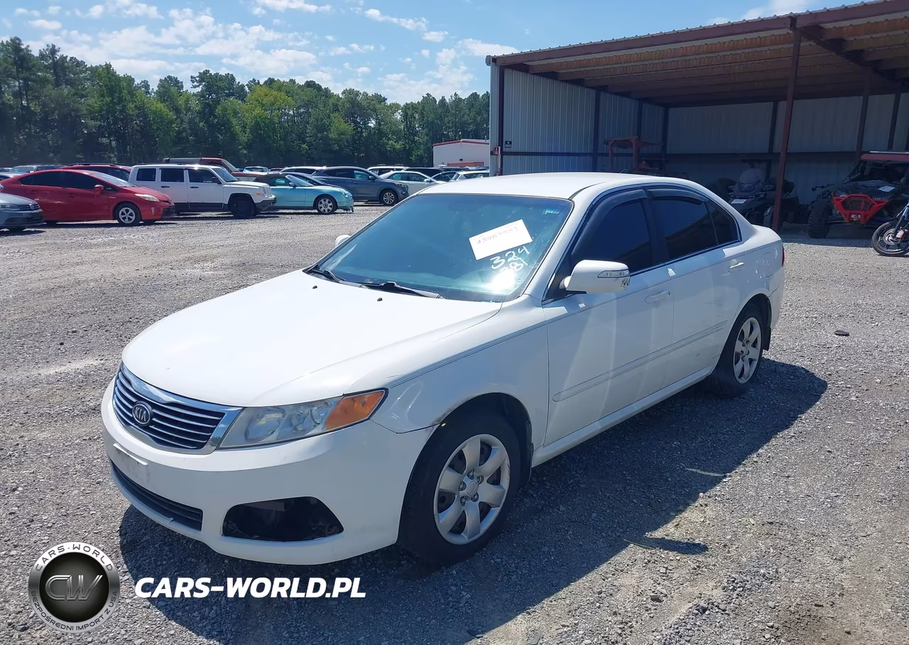 2009 Kia Optima Lx VIN:KNAGE228795324381 - 2