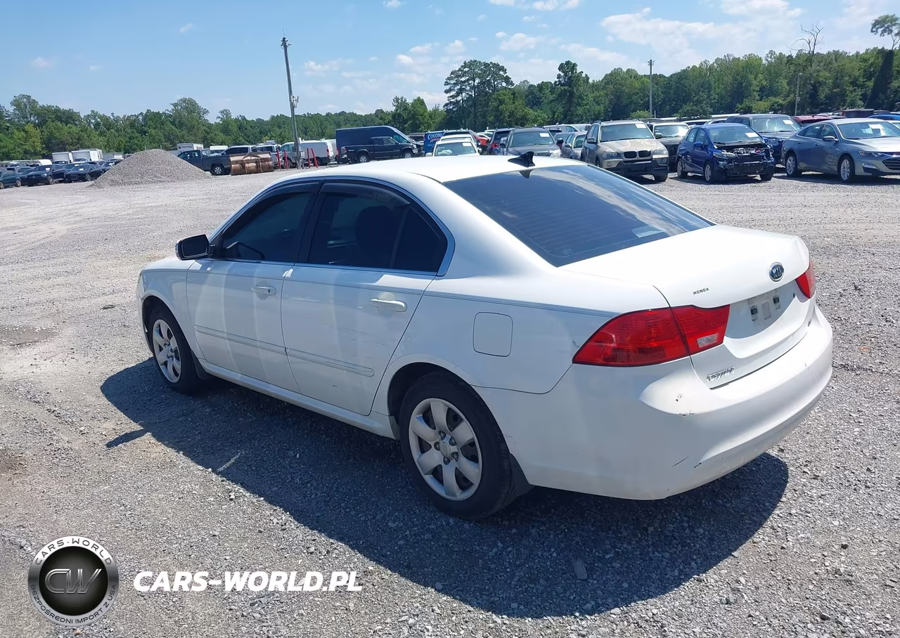 2009 Kia Optima Lx VIN:KNAGE228795324381 - 3