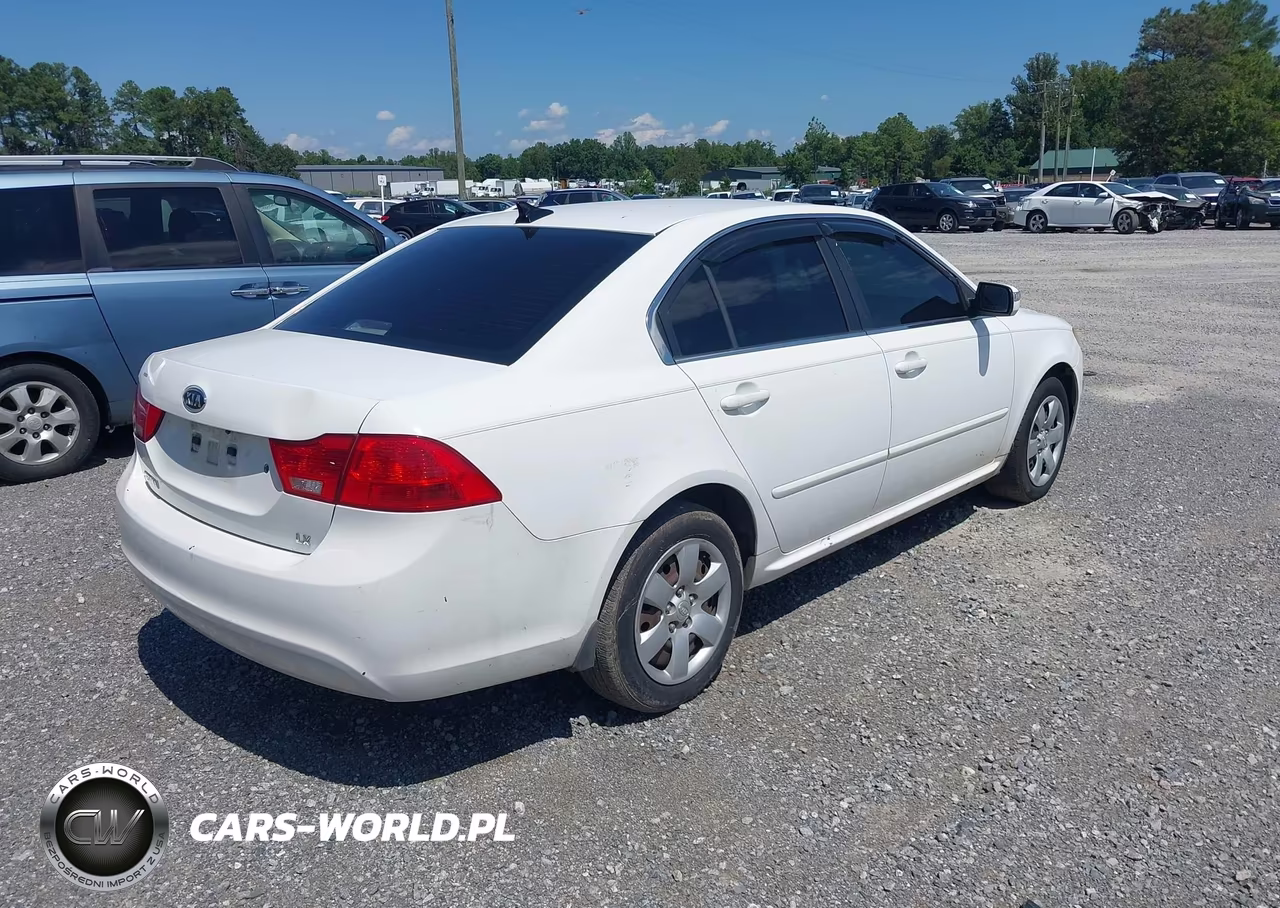 2009 Kia Optima Lx VIN:KNAGE228795324381 - 4