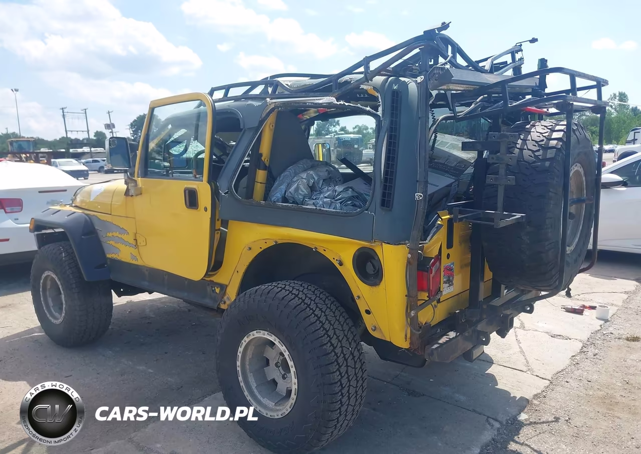 2000 Jeep Wrangler Sport VIN:1J4FA49S6YP750034 - 3