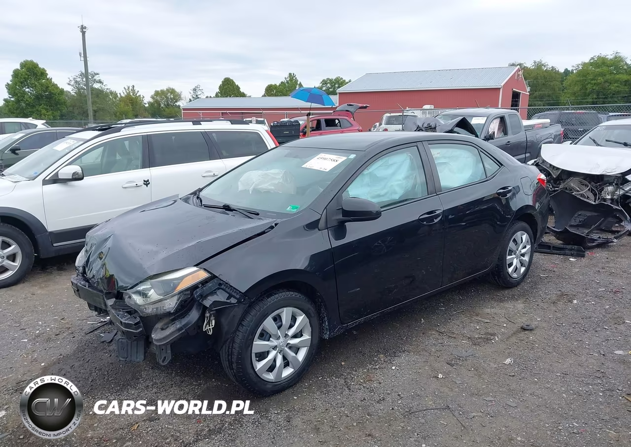 2016 Toyota Corolla Le VIN:2T1BURHE7GC506488 - 2