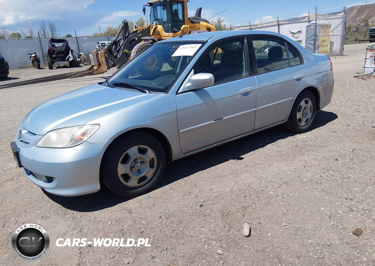 2005 Honda Civic Hybrid VIN:JHMES96695S006177 - 2