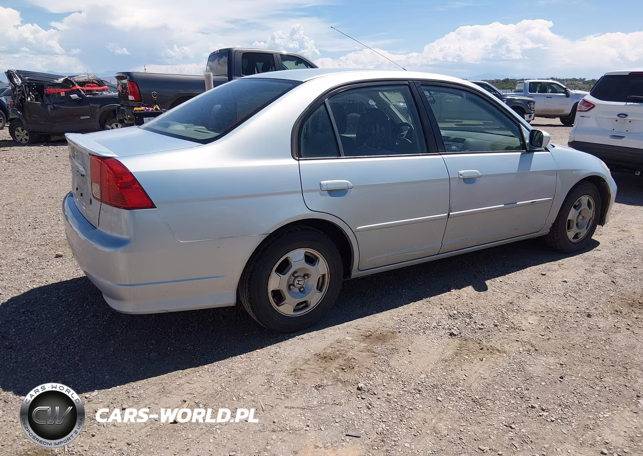 2005 Honda Civic Hybrid VIN:JHMES96695S006177 - 4