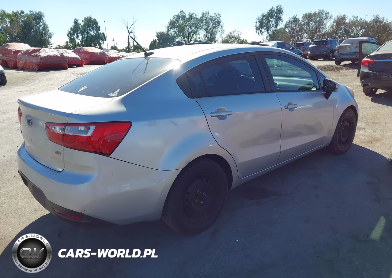 2012 Kia Rio Lx VIN:KNADM4A31C6041726 - 4