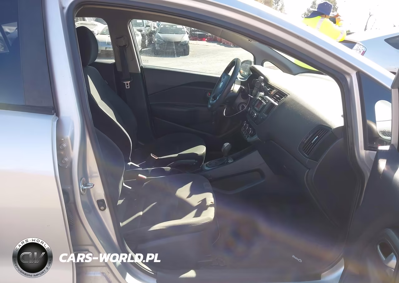 2012 Kia Rio Lx VIN:KNADM4A31C6041726 - 5
