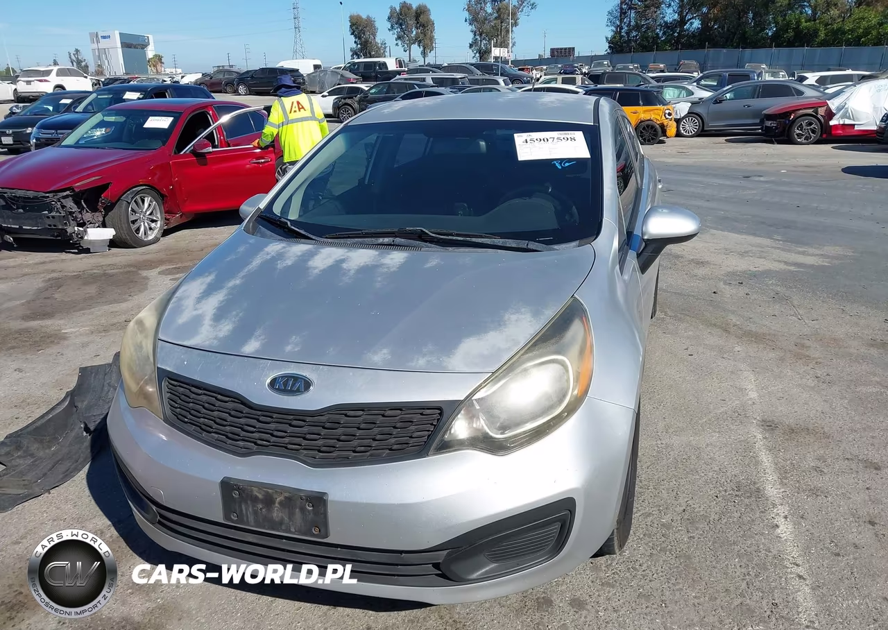 2012 Kia Rio Lx VIN:KNADM4A31C6041726 - 6
