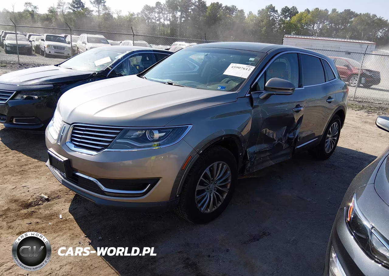2016 Lincoln Mkx Select VIN:2LMTJ8KP0GBL35626 - 2
