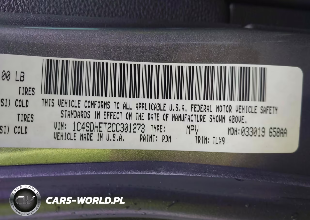 2012 Dodge Durango Citadel VIN:1C4SDHET2CC301273 - 9