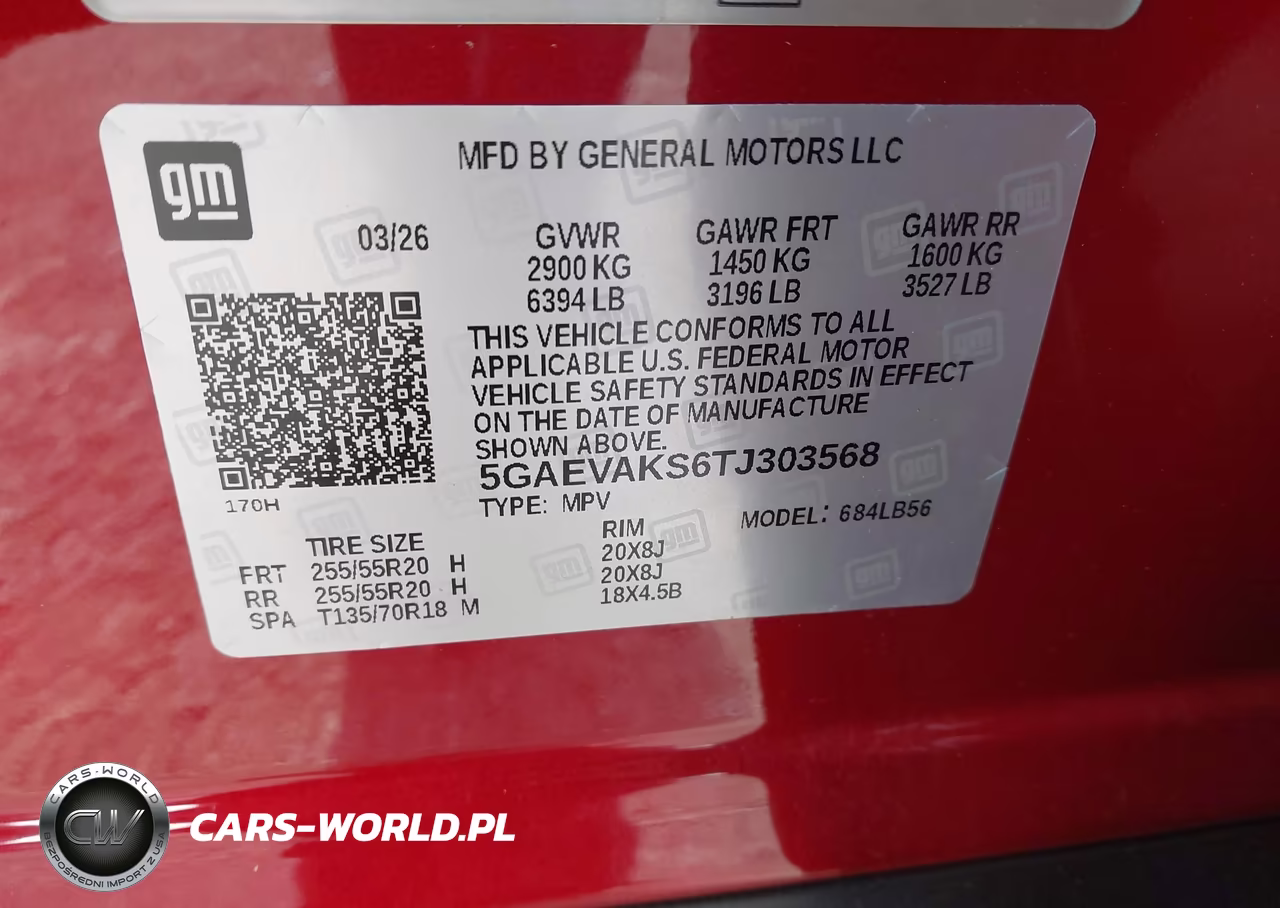 2026 Buick Enclave VIN:5GAEVAKS6TJ303568 - 9