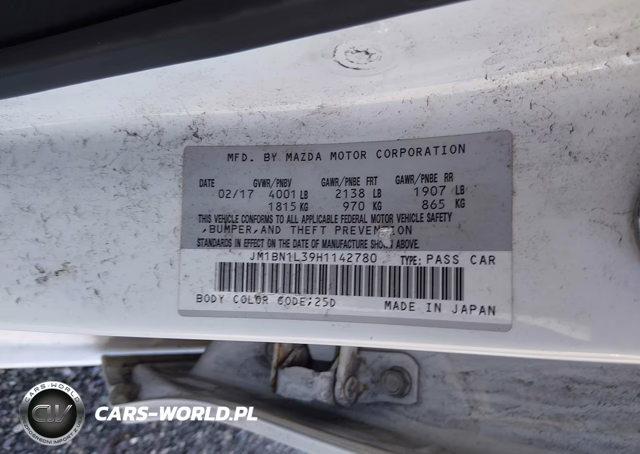 2017 Mazda Mazda3 Touring 2.5 VIN:JM1BN1L39H1142780 - 9