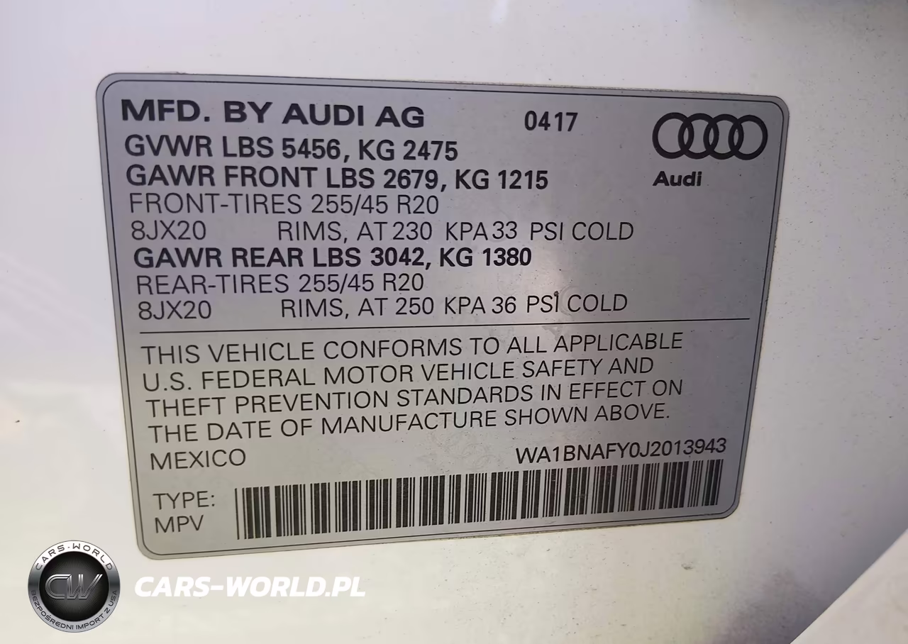 2018 Audi Q5 2.0T Premium-2.0T Tech Premium VIN:WA1BNAFY0J2013943 - 9