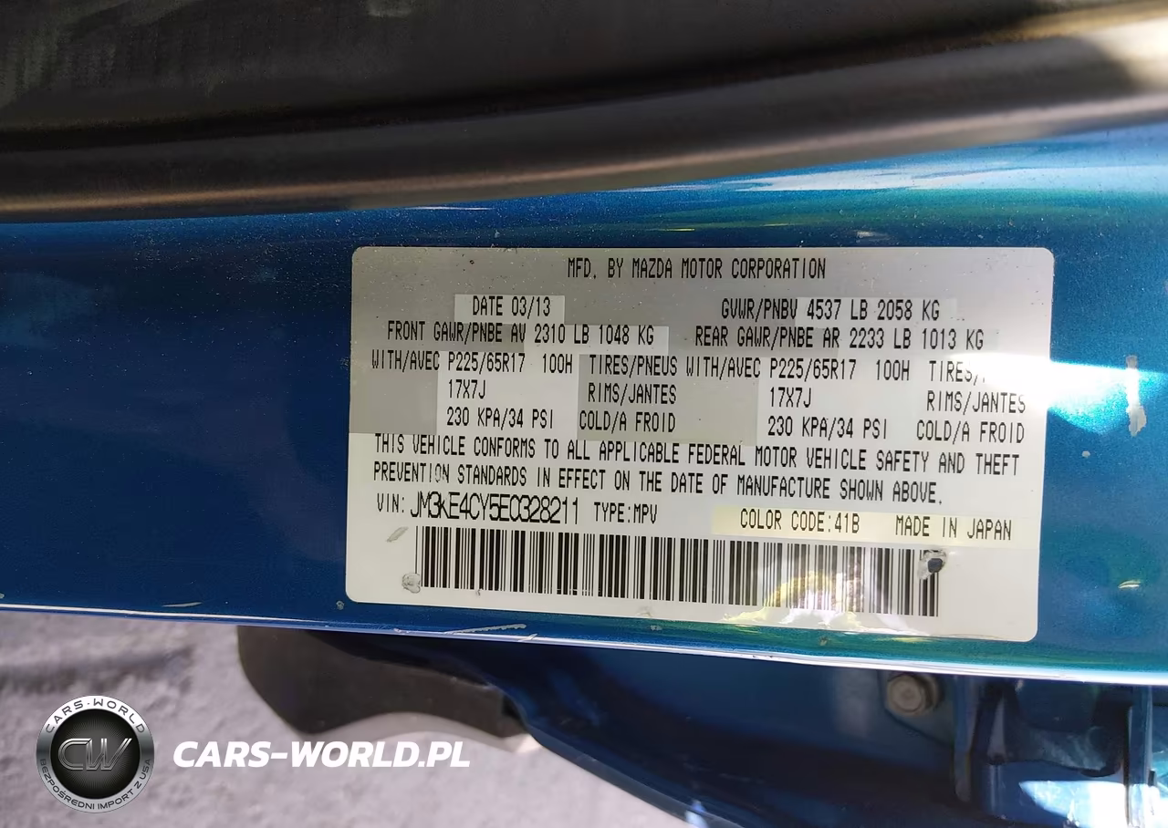 2014 Mazda Cx-5 Touring VIN:JM3KE4CY5E0328211 - 9