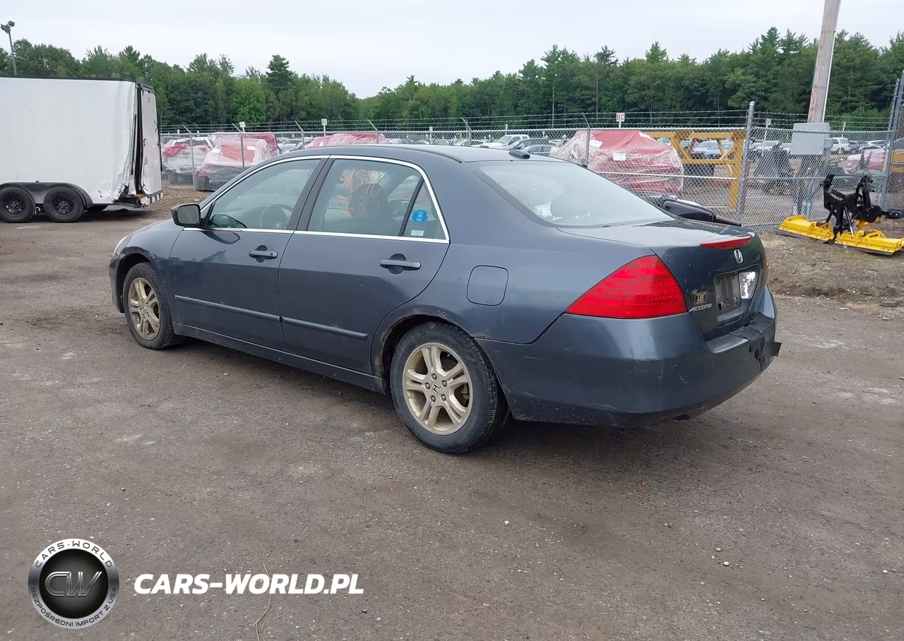 2007 Honda Accord 2.4 Ex VIN:1HGCM56827A228745 - 3