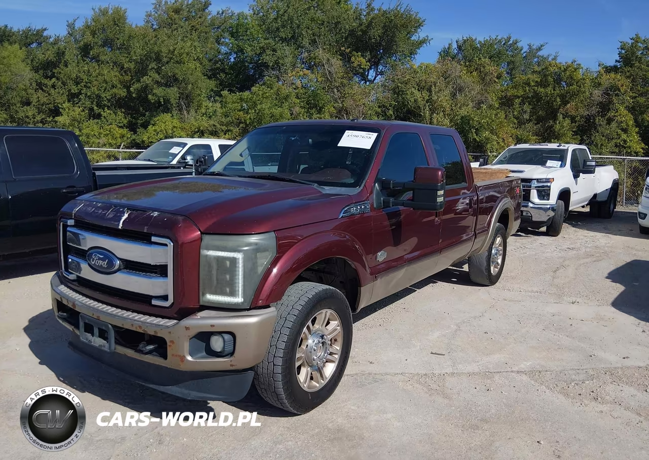 2011 Ford F-250 King Ranch VIN:1FT7W2BT8BEA55396 - 2