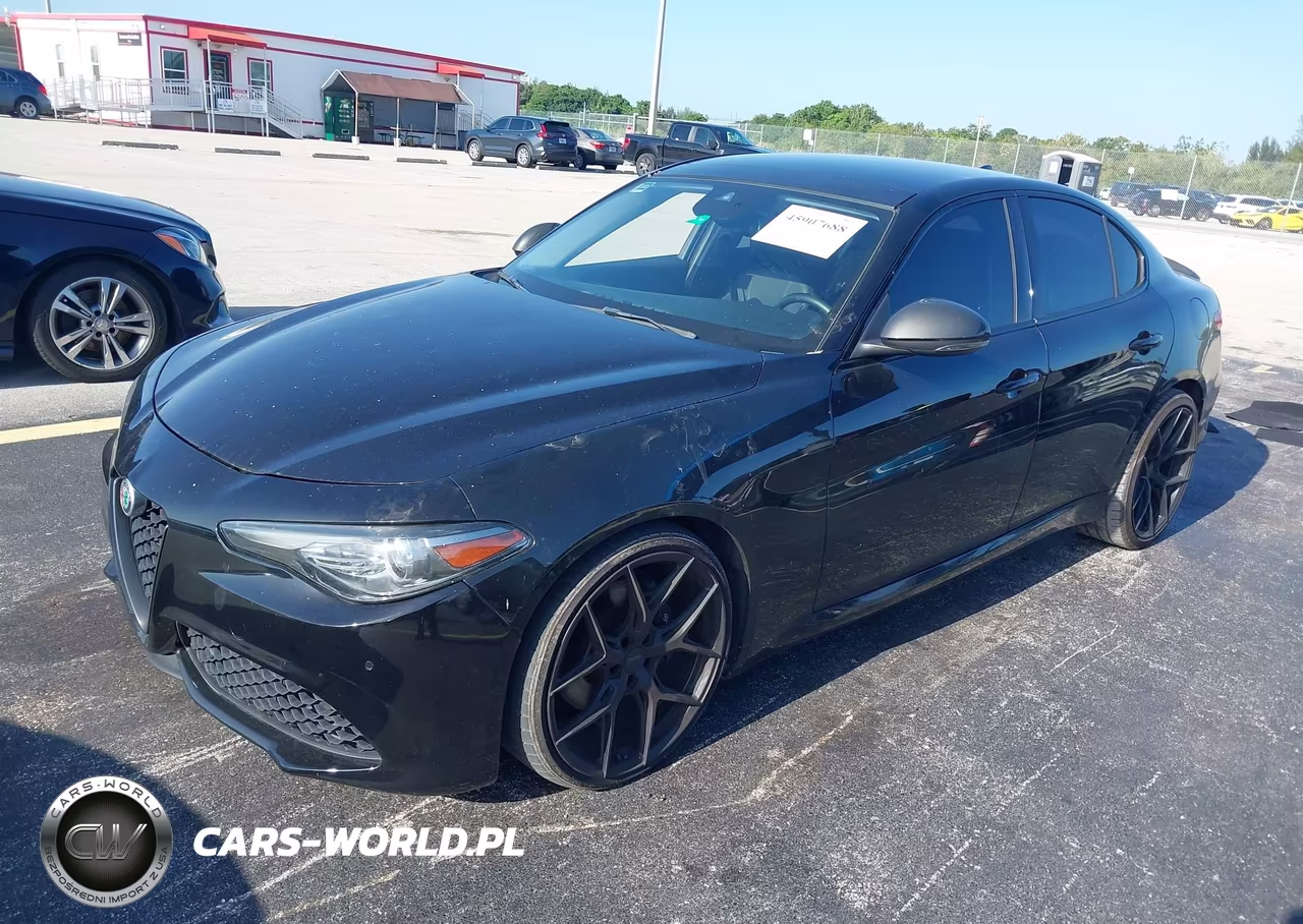 2019 Alfa Romeo Giulia Sport Rwd VIN:ZARFAMAN0K7612949 - 2