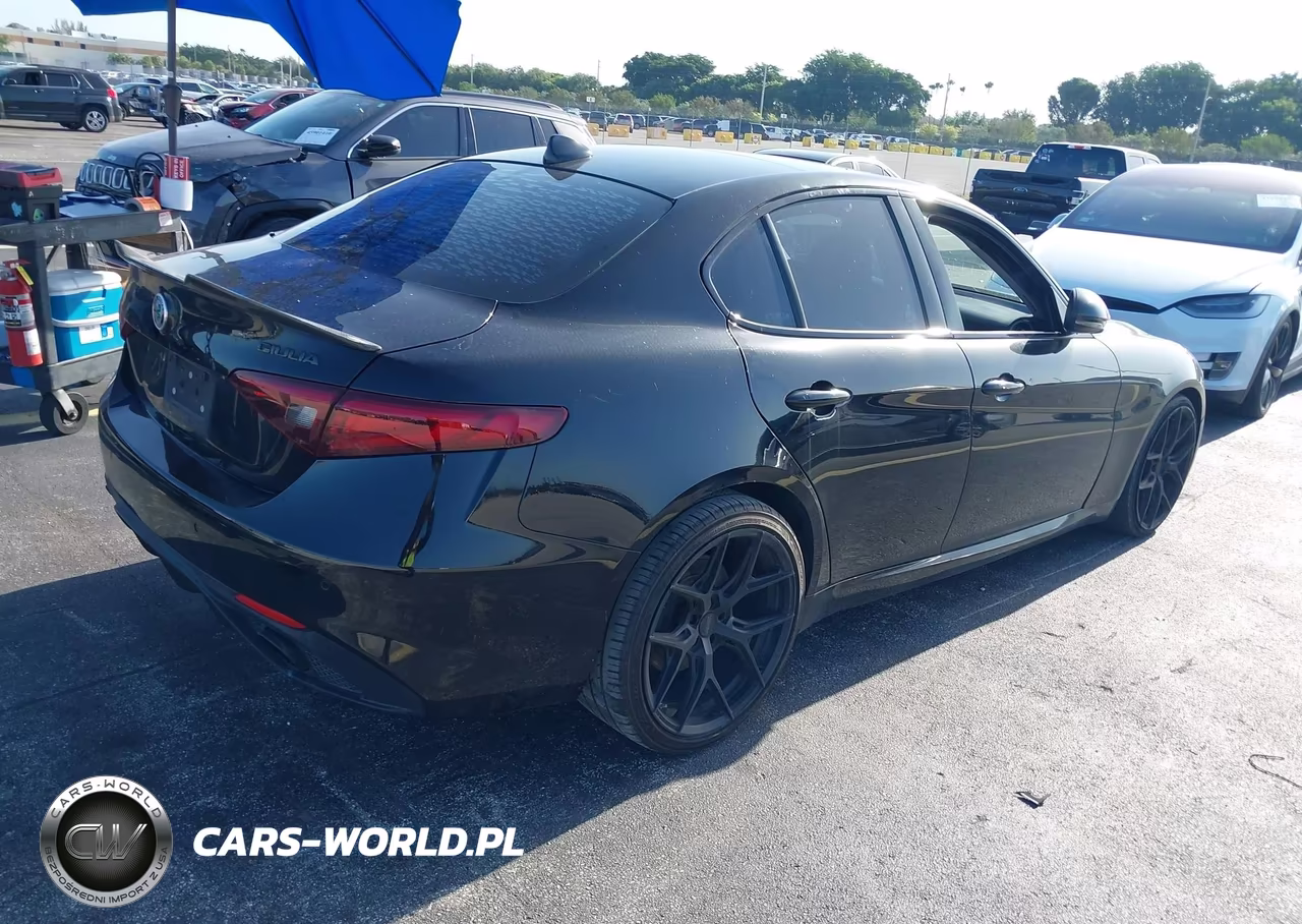 2019 Alfa Romeo Giulia Sport Rwd VIN:ZARFAMAN0K7612949 - 4