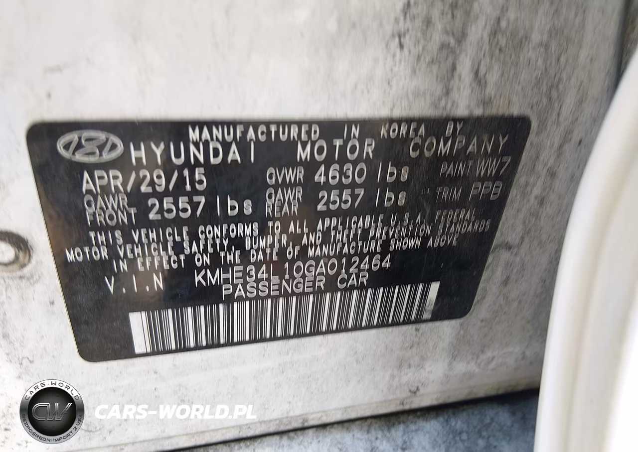 2016 Hyundai Sonata Hybrid Limited VIN:KMHE34L10GA012464 - 9