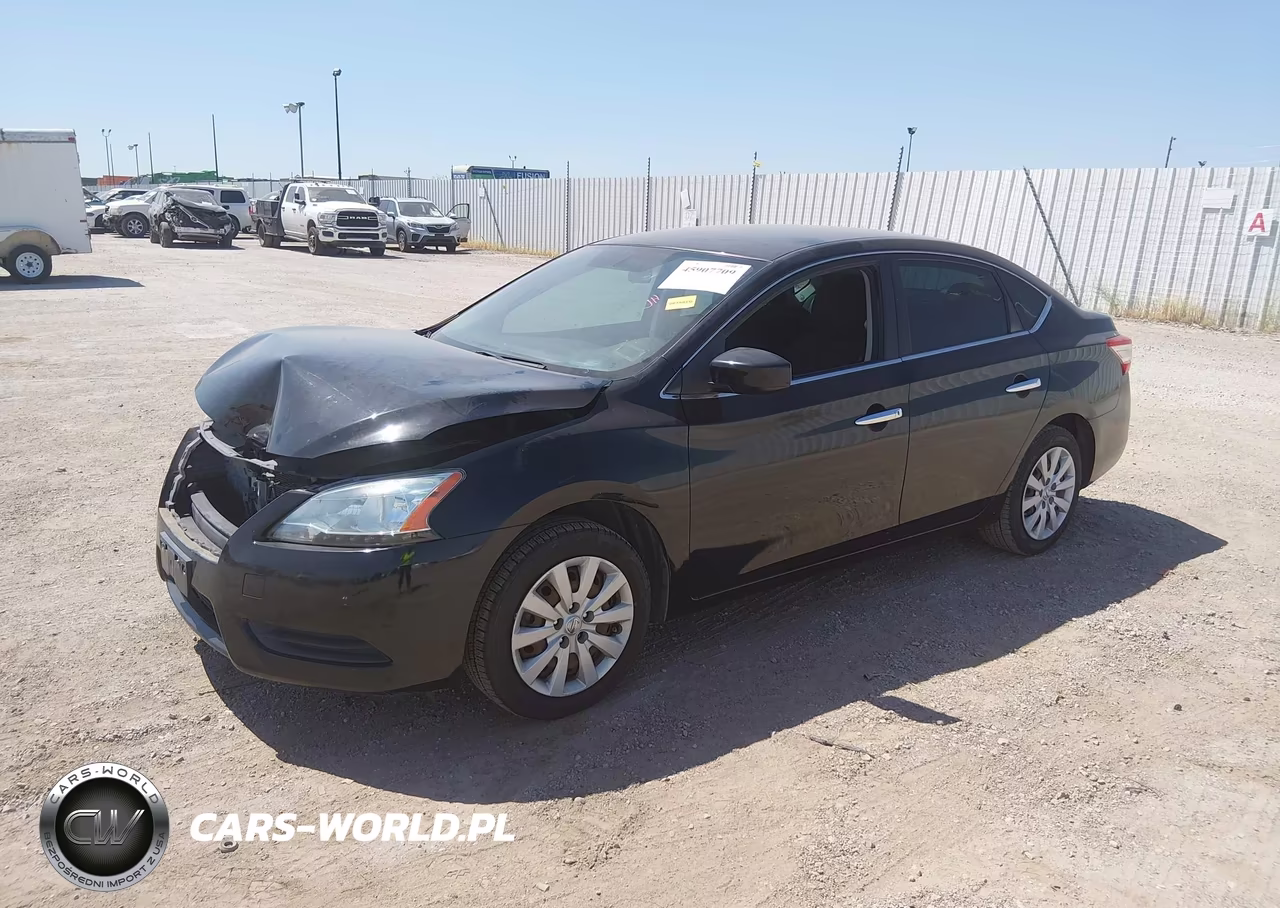 2013 Nissan Sentra Sv VIN:3N1AB7AP8DL689011 - 2