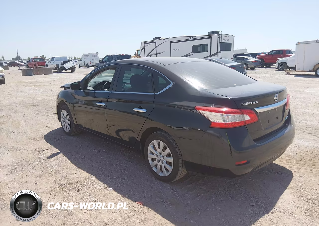 2013 Nissan Sentra Sv VIN:3N1AB7AP8DL689011 - 3