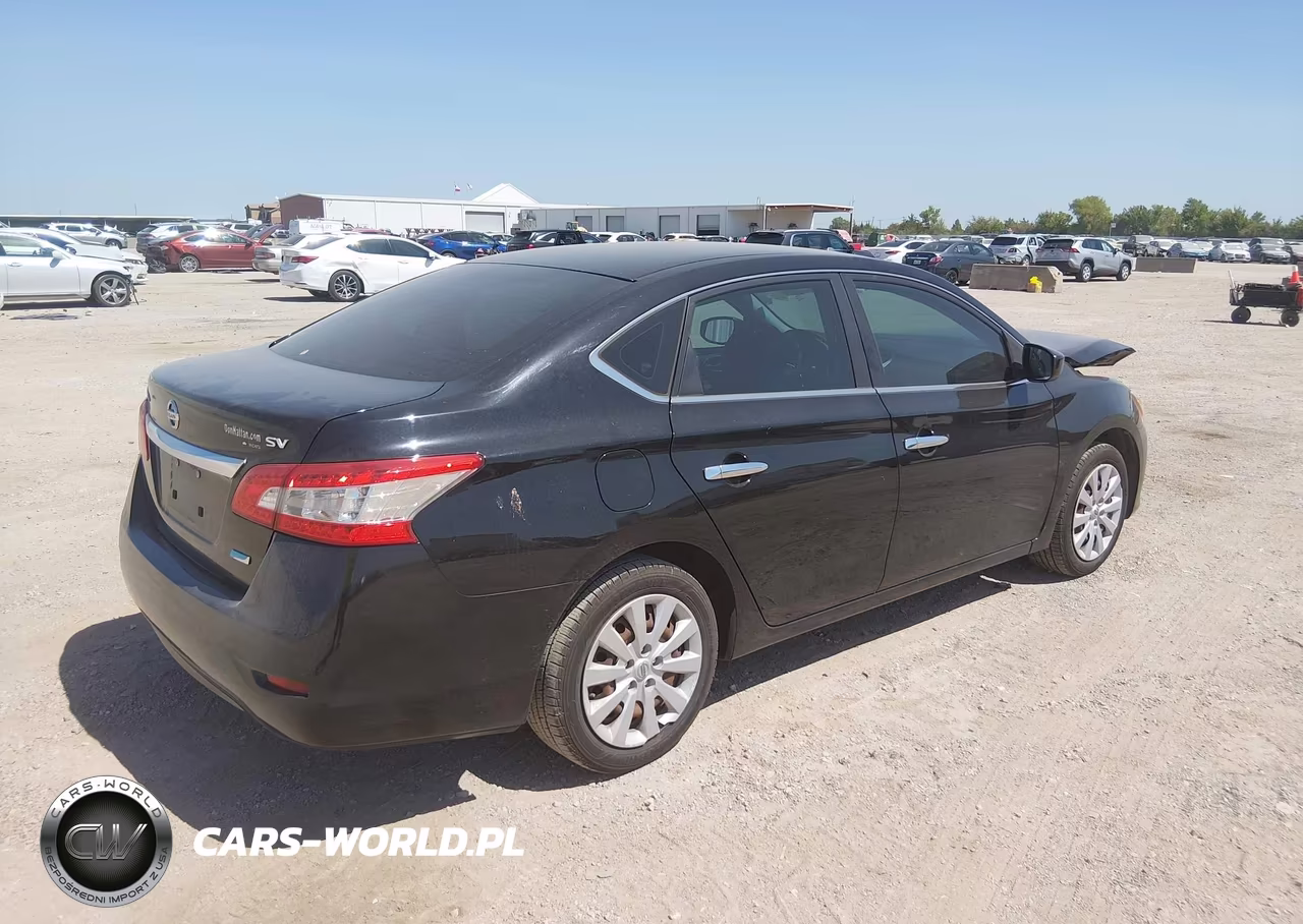 2013 Nissan Sentra Sv VIN:3N1AB7AP8DL689011 - 4