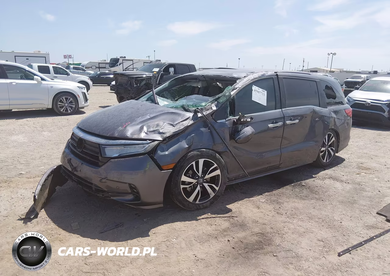 2024 Honda Odyssey Touring VIN:5FNRL6H80RB041139 - 2