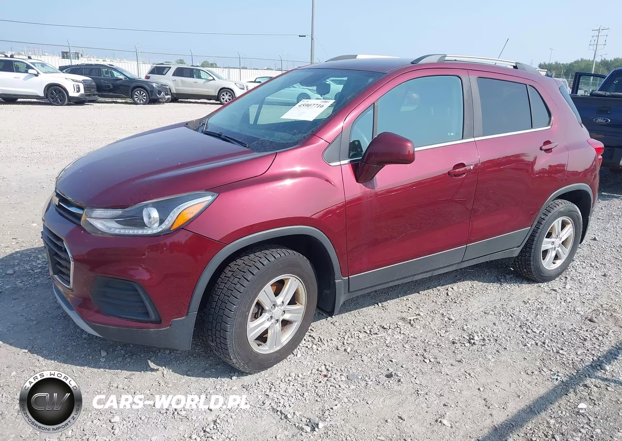 2017 Chevrolet Trax Lt VIN:3GNCJPSB5HL272860 - 2
