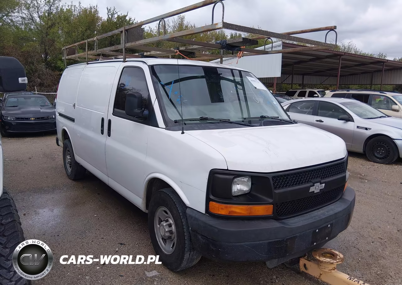 2014 Chevrolet Express 2500 Work Van VIN:1GCWGFCA2E1208363 - 1