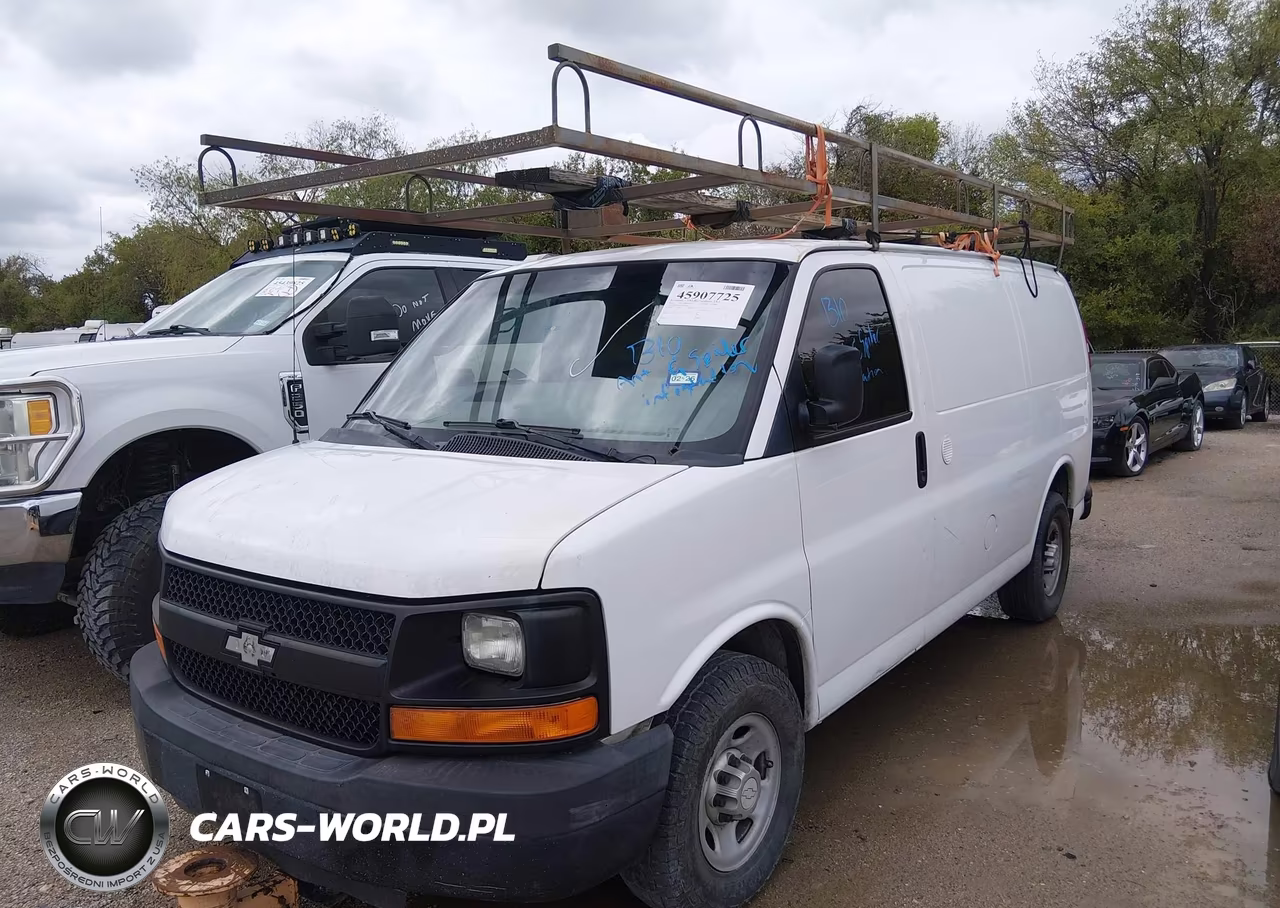 2014 Chevrolet Express 2500 Work Van VIN:1GCWGFCA2E1208363 - 2